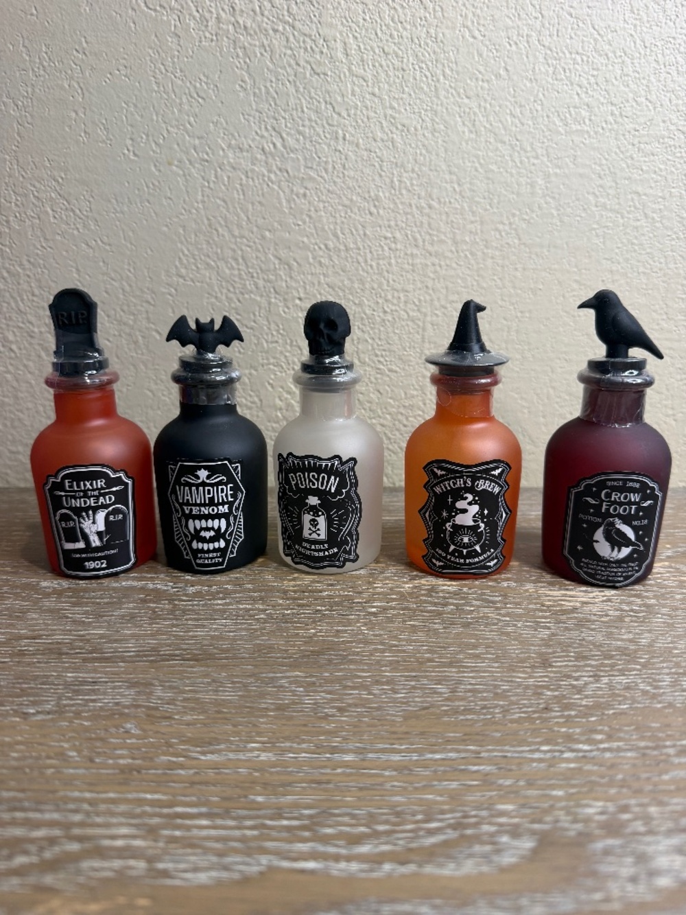 Target Bullseye Halloween Potion Bottles With Toppers 2026 Set of 5